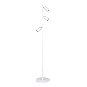 Lampa podłogowa biała KAYLA 3xGU10x50W wym:162x30x26cm Kaja 891763 Lampa podłogowa biała KAYLA 3xGU10x50W wym:162x30x26cm Kaja 891763