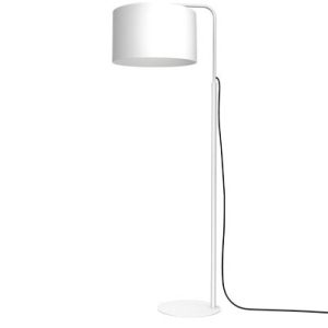 Lampa podłogowa biała matowa Arden 1xE27x15W wym:151x40x70cm Luminex 1050081 Lampa podłogowa biała matowa Arden 1xE27x15W wym:151x40x70cm Luminex 1050081
