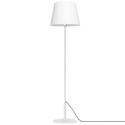 Lampa podłogowa biała matowa Arden 1xE27x15W wym:154x38x38cm Luminex 1050102