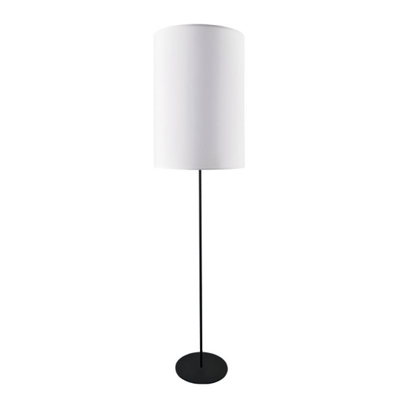 Lampa podłogowa biało-czarna LAMEGO 1xE27x20W wym:170x35x35cm Shilo 883466