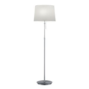 Lampa podłogowa biało-srebrna LYON 3xE27x60W wym:180×46,3×46,3cm Trio 891806 Lampa podłogowa biało-srebrna LYON 3xE27x60W wym:180×46,3×46,3cm Trio 891806