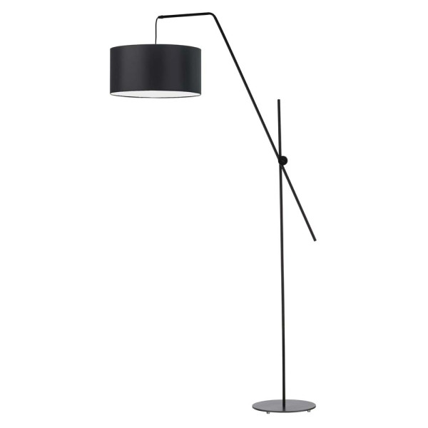 Lampa podłogowa BILBAO regulacja loft Czarny/ Czarny 874262