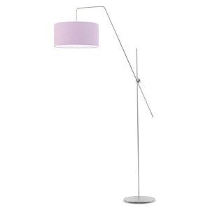 Lampa podłogowa BILBAO regulowana loft Srebrny/ Jasny Fioletowy 965326 Lampa podłogowa BILBAO regulowana loft Srebrny/ Jasny Fioletowy 965326