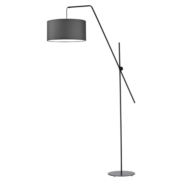 Lampa podłogowa BILBAO wysięgnik regulowany Czarny/ Grafitowy 874279