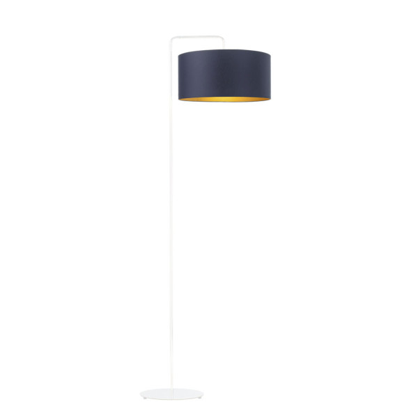 Lampa podłogowa BOLIVIA GOLD do czytania loft BIAŁY 939160