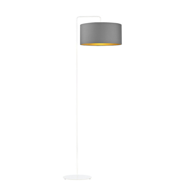 Lampa podłogowa BOLIVIA GOLD do sypialni glamour BIAŁY 939162