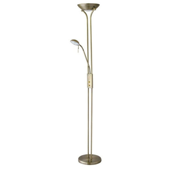 Lampa podłogowa brąz Beta 2xR7sx60W wym:181x25,5x25,5cm Rabalux 954080