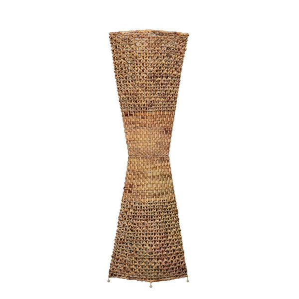 Lampa podłogowa brązowa Carlotta 2xE27x40W wym:130x30x30cm Abruzzo 891879