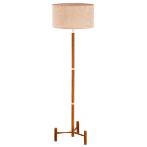 Lampa podłogowa brązowo-beżowa SUPRA 1xE27x15W wym:155x45x45cm Alfa 891721 Lampa podłogowa brązowo-beżowa SUPRA 1xE27x15W wym:155x45x45cm Alfa 891721