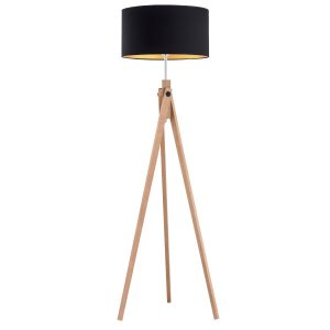 Lampa podłogowa brązowo-czarna ANGEL 1xE27x15W wym:155x45x45cm Alfa 891661 Lampa podłogowa brązowo-czarna ANGEL 1xE27x15W wym:155x45x45cm Alfa 891661
