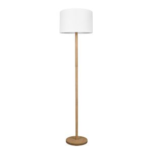 Lampa podłogowa brązowo-kremowa KORBA 1xE27x60W wym:162x40x40cm Trio 891672 Lampa podłogowa brązowo-kremowa KORBA 1xE27x60W wym:162x40x40cm Trio 891672