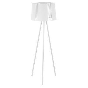 Lampa podłogowa Carmen White tkaninowa biała 32179 Lampa podłogowa Carmen White tkaninowa biała 32179