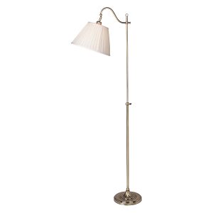 Lampa podłogowa Charleston tkaninowa biała 54853 Lampa podłogowa Charleston tkaninowa biała 54853