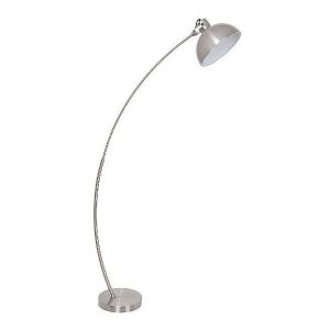 Lampa podłogowa chrom satynowany-biała Otto 1xE27x60W Rabalux 959552