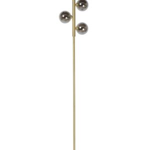 Lampa podłogowa chromowana złota TYCHO 4xG9x28W wym:154x25x22,5cm Lucide 1050127