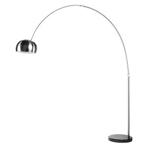 Lampa podłogowa Cosmo metalowa srebrna 32602