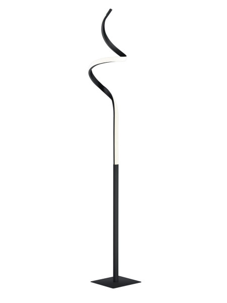Lampa podłogowa COURSE czarno-biała LED 1x11W Ciepła biel 950lm RL 891809