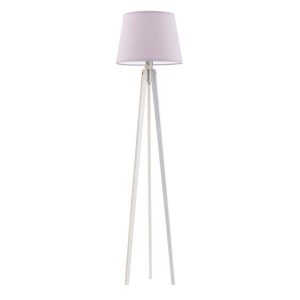 Lampa podłogowa CURACAO design Biały/ Jasny Fioletowy 922304