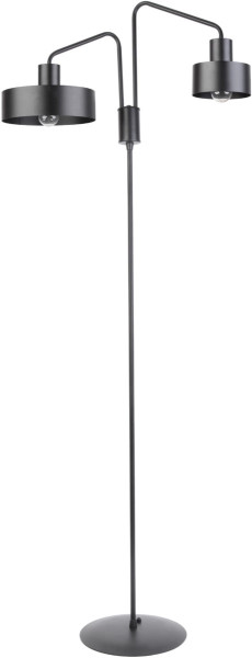 Lampa podłogowa czarna Jumbo 1xE27x15W wym:174x64x35cm Sigma 1050147