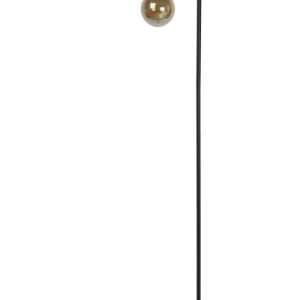 Lampa podłogowa czarna LEANNE 1xE27x40W wym:152x26x15cm Lucide 1050125 Lampa podłogowa czarna LEANNE 1xE27x40W wym:152x26x15cm Lucide 1050125
