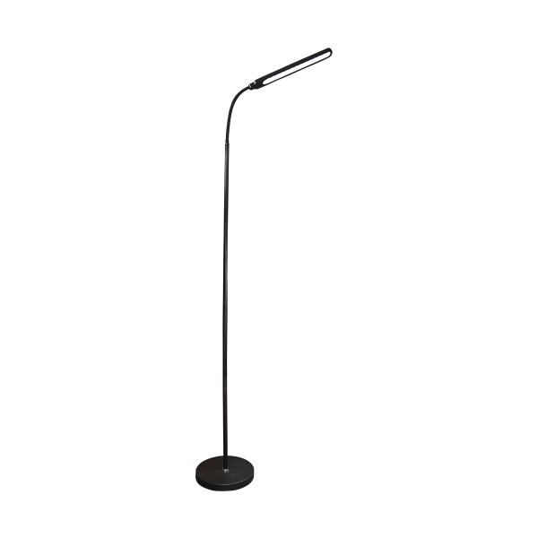 Lampa podłogowa PODŁOGOWA czarna LED 1x10W Odcienie bieli 500lm Zuma Line 883454