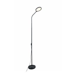 Lampa podłogowa PODŁOGOWA czarna LED 1x10W Odcienie bieli 500lm Zuma Line 883410