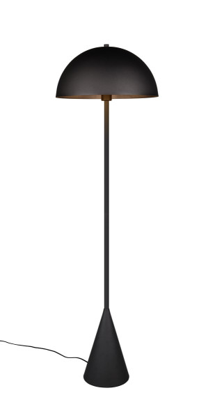 Lampa podłogowa czarna matowa ALFIE 1xE27x40W wym:130x40x40cm Trio 1050154