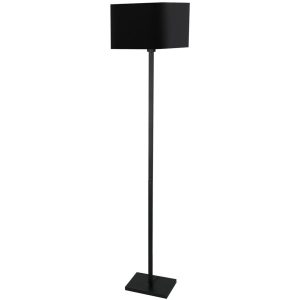 Lampa podłogowa czarna NAPOLI 1xE27x60W wym:150x40x40cm Milagro 883499 Lampa podłogowa czarna NAPOLI 1xE27x60W wym:150x40x40cm Milagro 883499