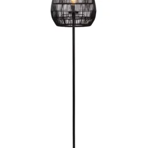 Lampa podłogowa czarna NERIDA 1xE27x40W wym:154x35x35cm Lucide 891867 Lampa podłogowa czarna NERIDA 1xE27x40W wym:154x35x35cm Lucide 891867