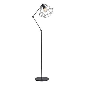 Lampa podłogowa czarna RAPTOR 1xE27x15W wym:140x25x25cm Alfa 891899 Lampa podłogowa czarna RAPTOR 1xE27x15W wym:140x25x25cm Alfa 891899