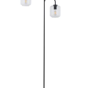 Lampa podłogowa czarna Shine 2xE27x15W wym:164x53x29cm Sigma 891666 Lampa podłogowa czarna Shine 2xE27x15W wym:164x53x29cm Sigma 891666