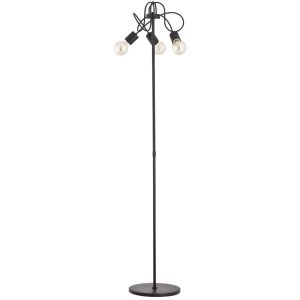 Lampa podłogowa czarna TANGO 3xE27x60W wym:162x33x33cm Alfa 891780 Lampa podłogowa czarna TANGO 3xE27x60W wym:162x33x33cm Alfa 891780