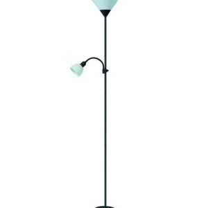 Lampa podłogowa czarno-biała Action 2xE27x60W wym:178×24,2×24,2cm Rabalux 959554 Lampa podłogowa czarno-biała Action 2xE27x60W wym:178×24,2×24,2cm Rabalux 959554