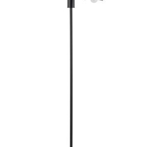 Lampa podłogowa czarno-biała Holi 2xE27x15W wym:162x72x30cm Sigma 891853 Lampa podłogowa czarno-biała Holi 2xE27x15W wym:162x72x30cm Sigma 891853