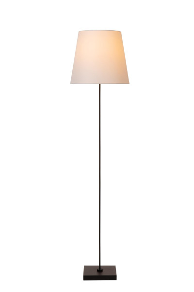 Lampa podłogowa czarno-biała PENDIO 1xE27x40W wym:150x35x35cm Lucide 891900