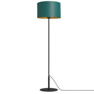 Lampa podłogowa czarno-zielono-złota Arden 1xE27x15W Luminex 1050091