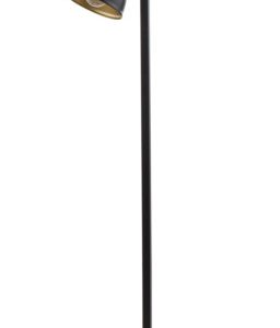 Lampa podłogowa czarno-złota Mars 2xE27x15W wym:150x35x35cm Sigma 1050149