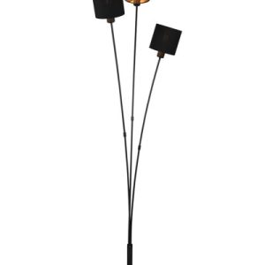 Lampa podłogowa czarno-złota TOMMY 3xE14x40W wym:150x41x42cm RL 891706 Lampa podłogowa czarno-złota TOMMY 3xE14x40W wym:150x41x42cm RL 891706