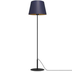 Lampa podłogowa czarny granat złoty Arden 1xE27x15W wym:154x38x38cm Luminex 1050130 Lampa podłogowa czarny granat złoty Arden 1xE27x15W wym:154x38x38cm Luminex 1050130