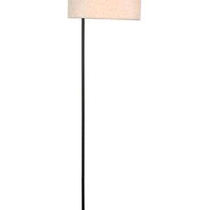 Lampa podłogowa czarny mat beż NARMIN 1xE27x40W wym:152x40x40cm Rabalux 1050416 Lampa podłogowa czarny mat beż NARMIN 1xE27x40W wym:152x40x40cm Rabalux 1050416