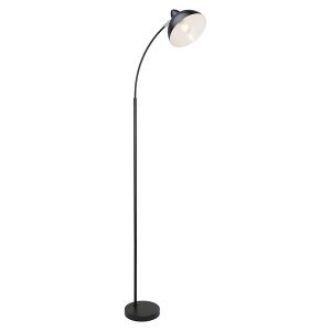 Lampa podłogowa Daron metalowa czarna 299330 Lampa podłogowa Daron metalowa czarna 299330