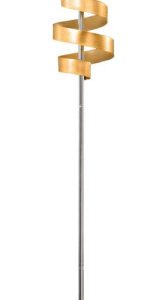 Lampa podłogowa DENIS 1x60w e27 chrom/złoty 360436 Lampa podłogowa DENIS 1x60w e27 chrom/złoty 360436