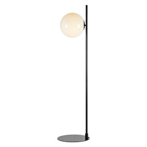 Lampa podłogowa Dione metalowa biało-czarna 44882 Lampa podłogowa Dione metalowa biało-czarna 44882