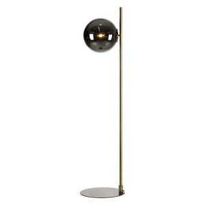 Lampa podłogowa Dione metalowa złota 44883 Lampa podłogowa Dione metalowa złota 44883