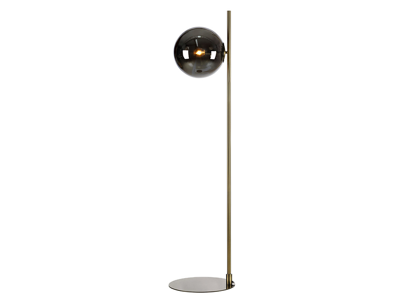 Lampa podłogowa Dione metalowa złota 44883