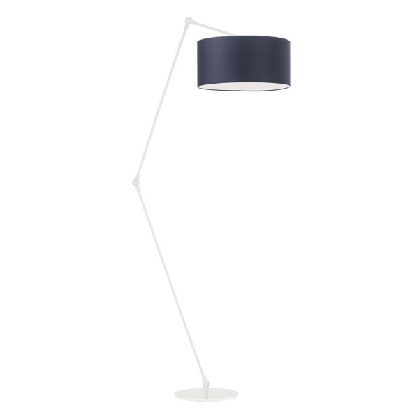 Lampa podłogowa do czytania BARI Biały - Granatowy 872513