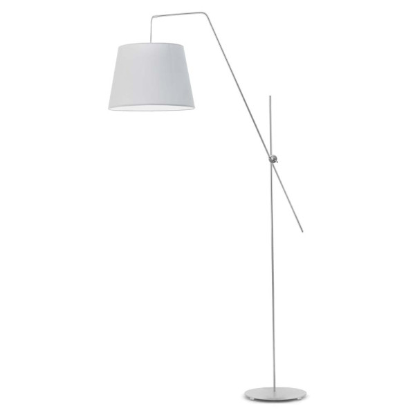 Lampa podłogowa do czytania VIGO Srebrny - Jasny Szary 874256
