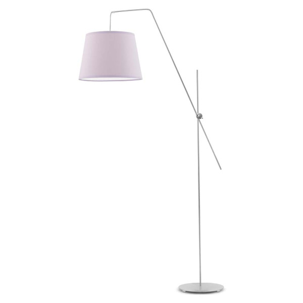 Lampa podłogowa do salonu VIGO Srebrny - Jasny Fioletowy 874236