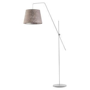 Lampa podłogowa do salonu VIGO Srebrny – Szary Melanż 874267