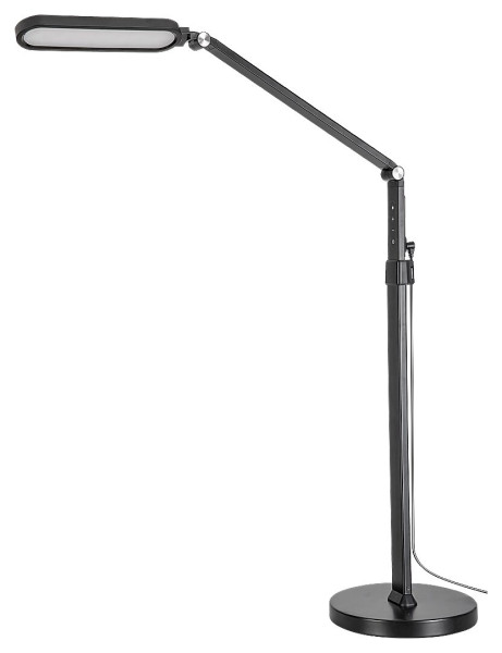 Lampa podłogowa Draco czarno-biała LED 1x13W Odcienie bieli 790lm Rabalux 883476
